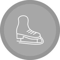 Skates-Vektor-Symbol vektor