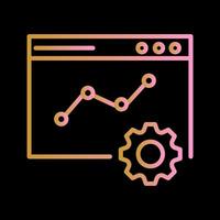 Vektorsymbol für die Weboptimierung vektor