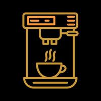 Kaffee Maschine ich Vektor Symbol