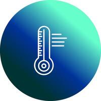 Symbol für Temperaturvektor vektor