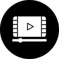 Video und Animation Vektor Symbol