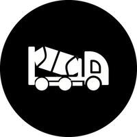 Zement-LKW-Vektor-Symbol vektor