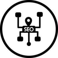 SEO Struktur Vektor Symbol