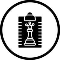 Zwischenablage Schach Vektor Symbol