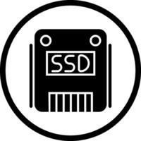 SSD-Vektorsymbol vektor