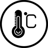 Symbol für Temperaturvektor vektor