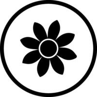 Blumen- Vektor Symbol