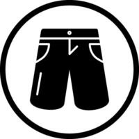 Shorts Vektor-Symbol vektor