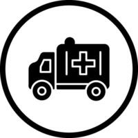 Krankenwagen-Vektor-Symbol vektor