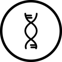 DNA-Vektor-Symbol vektor