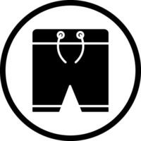 Shorts Vektor-Symbol vektor