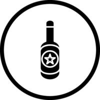 Bier Flasche ich Vektor Symbol