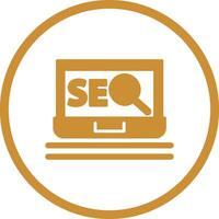 SEO Etikette Vektor Symbol