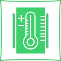 Thermometer-Vektor-Symbol vektor