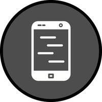 Smartphone-Vektorsymbol vektor