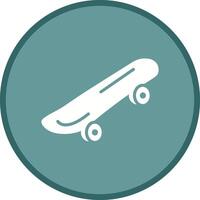 Skateboard-Vektor-Symbol vektor