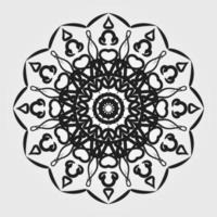 dekorativa koncept abstrakt mandala illustration vektor