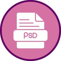 PSD-Vektorsymbol vektor