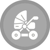 Kinderwagen-Vektor-Symbol vektor