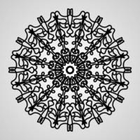 dekorativa koncept abstrakt mandala illustration vektor