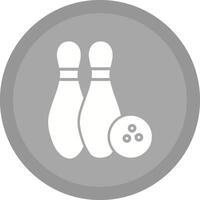 Bowling-Vektor-Symbol vektor