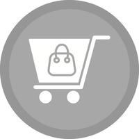 Shopping-Vektor-Symbol vektor