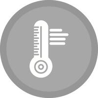 Symbol für Temperaturvektor vektor