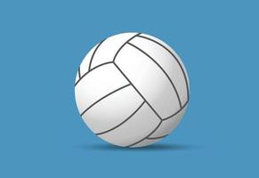 Volleyball im Hintergrund vektor