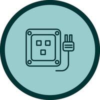 Socket-Vektor-Symbol vektor