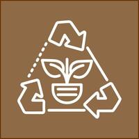 recyceln Pfeile Vektor Symbol