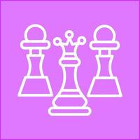 Schach-Vektor-Symbol vektor