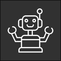 industriell robot iii vektor ikon