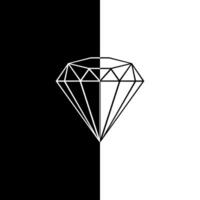 Diamant gestalten im Kontrast Farbe, schwarz Weiss, können verwenden zum Hintergrund, Abdeckung, Gruß Karte, Dekoration aufwendig, Ornament, Hintergrund, Verpackung, Stoff, Textil, Mode, Fliese, Teppich Muster, usw. vektor