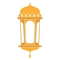 einfach Ramadan Laterne eben Design vektor