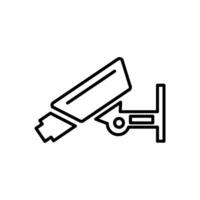Fest Überwachungskamera, Sicherheit Kamera Symbol Vektor Design Vorlagen
