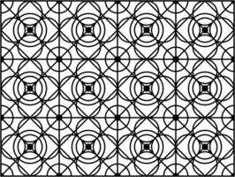 Arabisch geometrisch nahtlos Ornament Muster. einfarbig abstrakt Linie Textur im Arabisch Stil. dekorativ Jahrgang Gitter Hintergrund. abstrakt Ornament zum Stoff, Verpackung. vektor