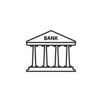 Bank Symbol Vektor Design Vorlage