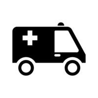 Krankenwagen Symbol Vektor Design Vorlage