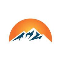 Berg Symbol Vektor Logo Vorlage