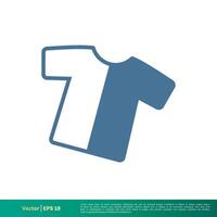 t-shirt tvätt ikon vektor logotyp mall illustration design. vektor eps 10.