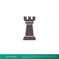 råka schack ikon vektor logotyp mall illustration design. vektor eps 10.