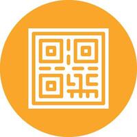 QR-Code-Vektor-Symbol vektor