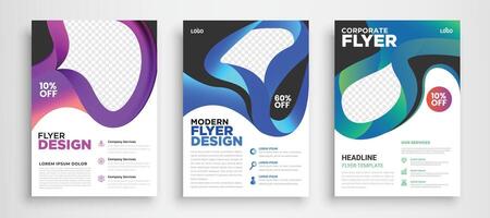 Vorlage Vektor Design zum Broschüre, jährlich Bericht, Zeitschrift, Poster, korporativ Präsentation, Portfolio, Flyer