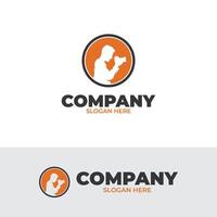 professionell fotograf logotyp design inspiration vektor
