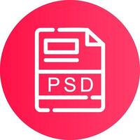 psd kreativ Symbol Design vektor