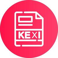 Kexi kreativ Symbol Design vektor