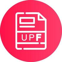 upf kreativ Symbol Design vektor