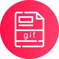 gif kreativ ikon design vektor