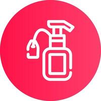 Shampoo kreatives Icon-Design vektor