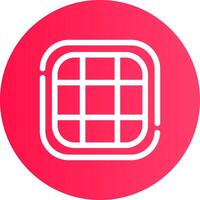 Gitter kreatives Icon-Design vektor